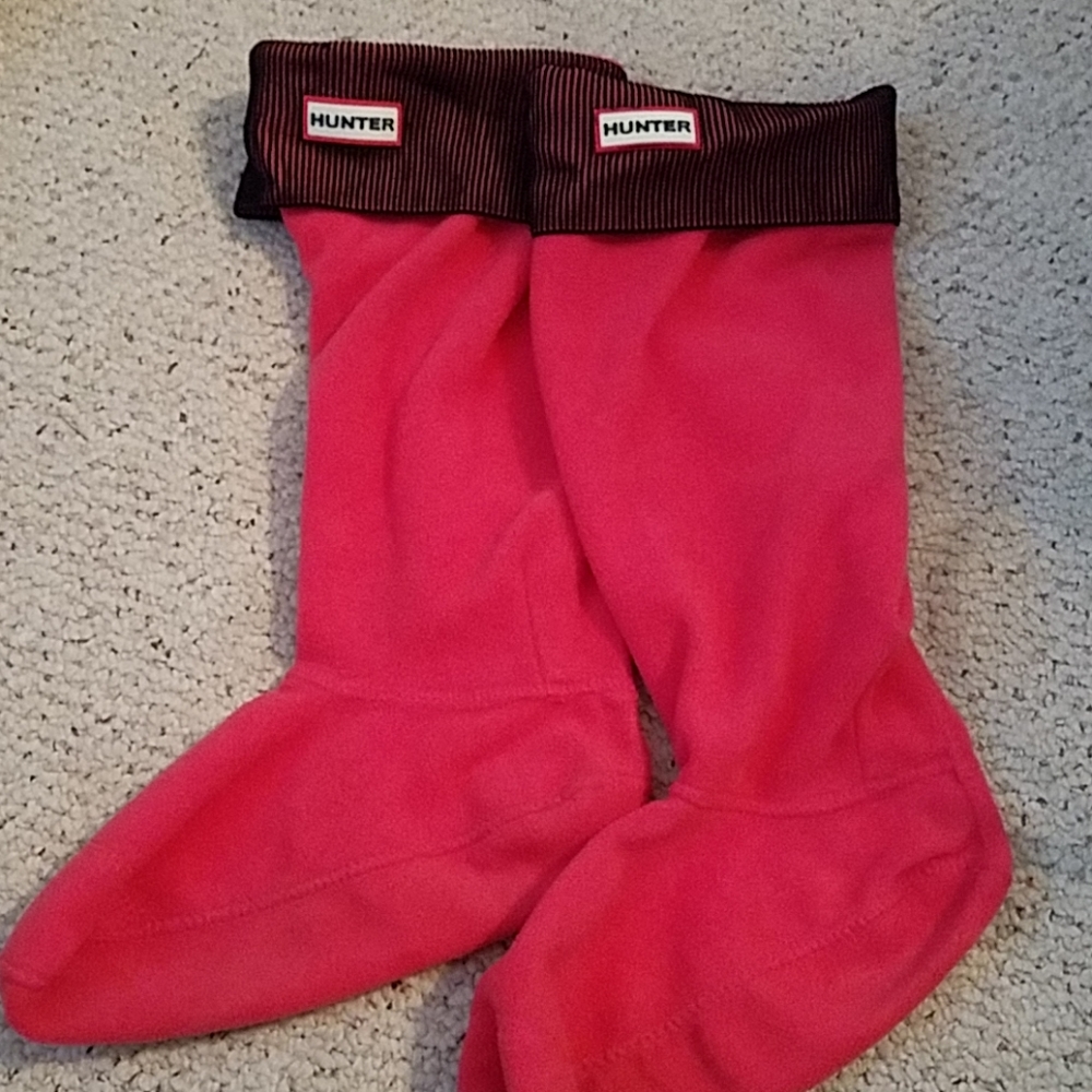 Hunter boot tall leg warmers size L